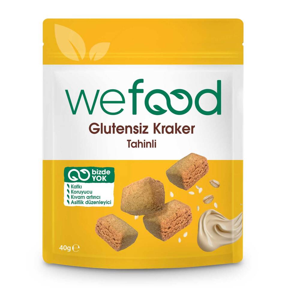 WEFOOD TAHİNLİ KRAKER 40 GR